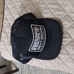 Harley Davidson truck driver hat black and white